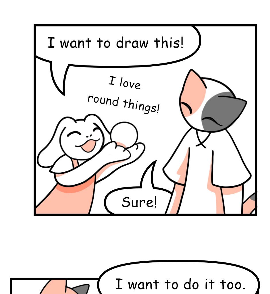 Mikesaka Art Class (◆Episodes are about art methods.) - Episode 118, Page 4: 93. Model of a Sphere