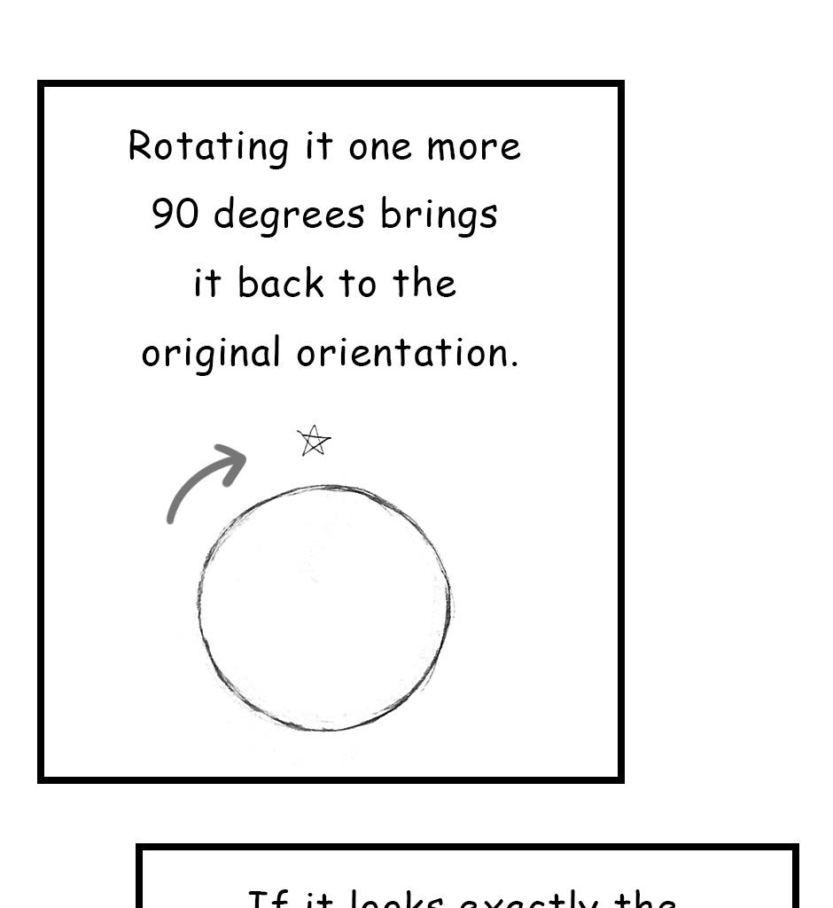 Mikesaka Art Class (◆Episodes are about art methods.) - Episode 120, Page 5: 95. ◆How to Fix a Distorted Circle