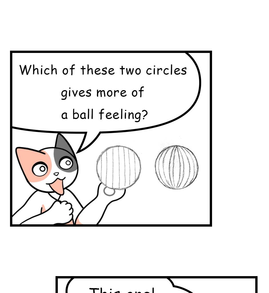 Mikesaka Art Class (◆Episodes are about art methods.) - Episode 121, Page 2: 96. ◆How to Draw the Face of a Sphere(1/2)