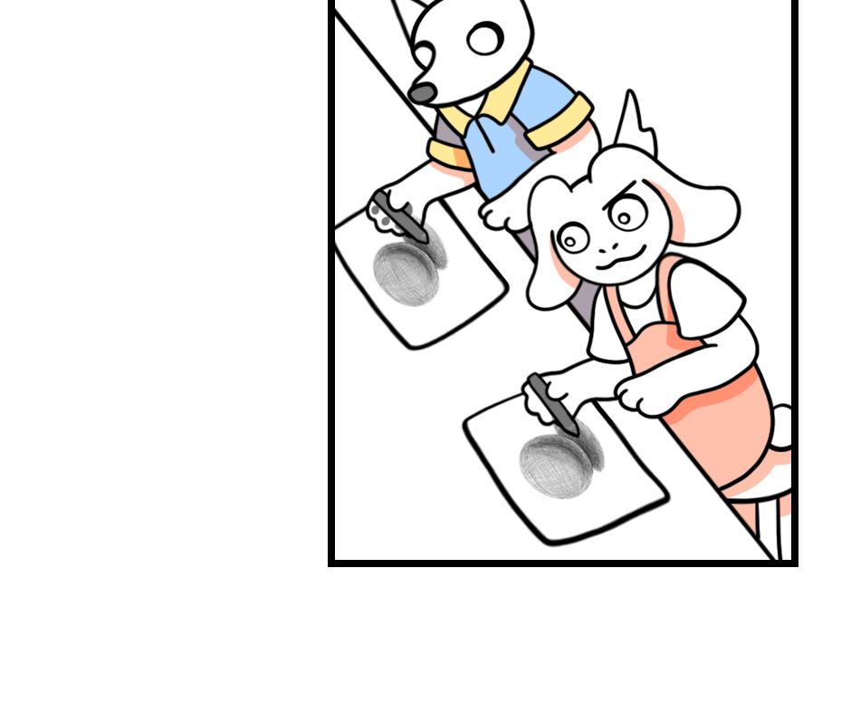 Mikesaka Art Class (◆Episodes are about art methods.) - Episode 123, Page 11: 97. ◆Shading a Sphere