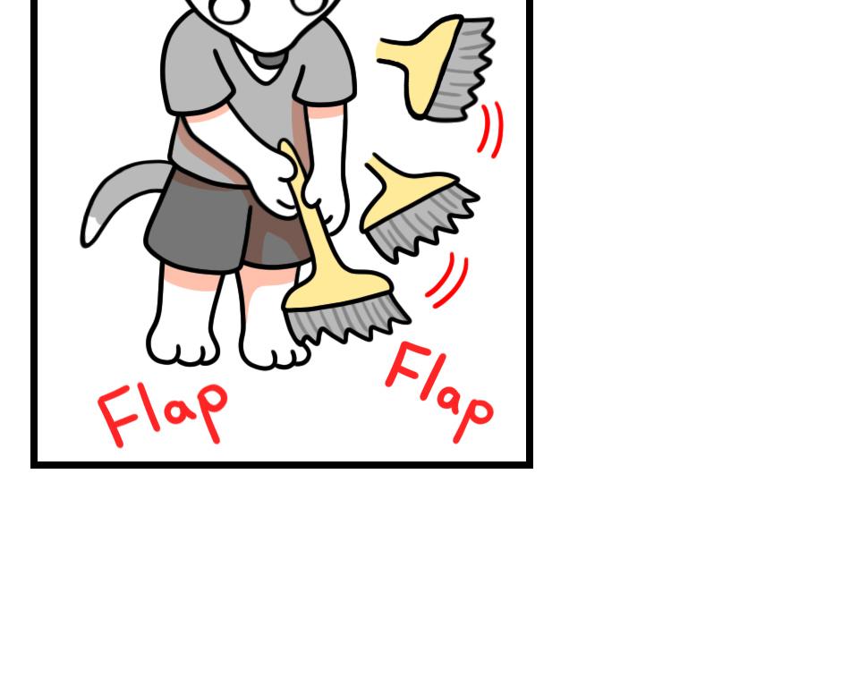 Mikesaka Art Class (◆Episodes are about art methods.) - Episode 125, Page 4: 99. How to Use a Broom