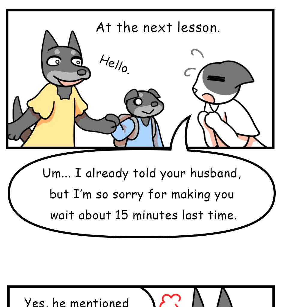 Mikesaka Art Class (◆Episodes are about art methods.) - Episode 128, Page 3: 101. Hanging Down(2/3)