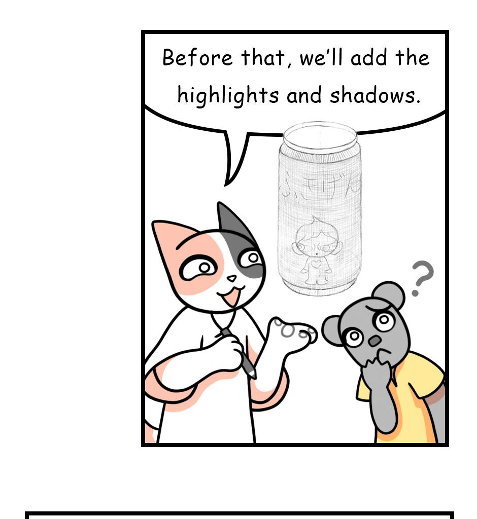 Mikesaka Art Class (◆Episodes are about art methods.) - Episode 133, Page 5:  105. ◆Shading and Adding Details to Metal