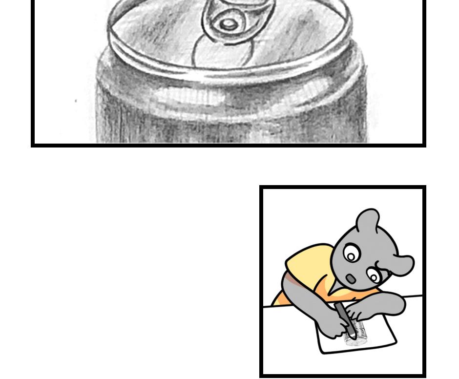 Mikesaka Art Class (◆Episodes are about art methods.) - Episode 134, Page 3: 106. ◆How to Draw a Pull Tab
