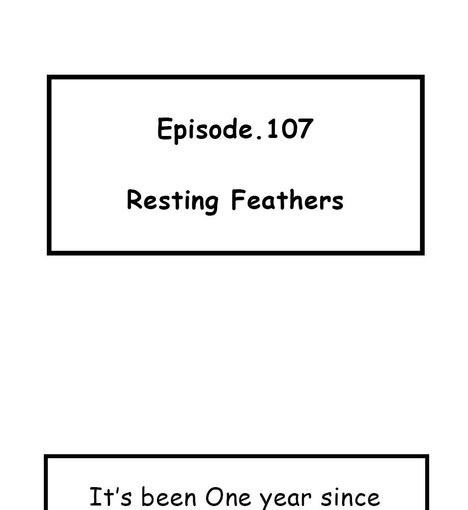 Mikesaka Art Class (◆Episodes are about art methods.) - Episode 135, Page 1:  107. Resting Feathers(1/3)