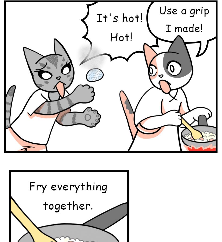 Mikesaka Art Class (◆Episodes are about art methods.) - Episode 157, Page 6: 124. The Omurice Recipe