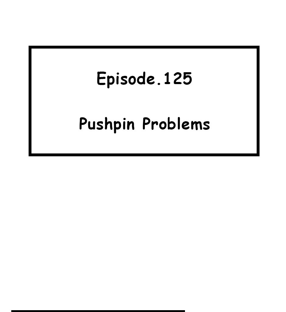 Mikesaka Art Class (◆Episodes are about art methods.) - Episode 158, Page 1: 125. Pushpin Problems