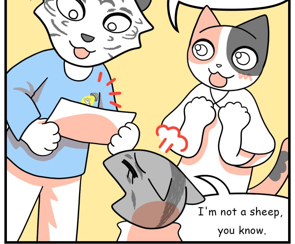 Mikesaka Art Class (◆Episodes are about art methods.) - Episode 160, Page 6: 127. Beyond the Sheep's Gaze