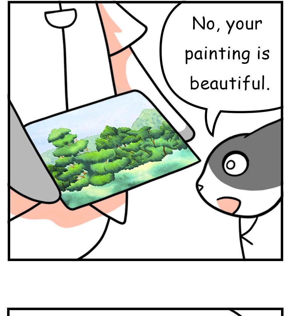 Mikesaka Art Class (◆Episodes are about art methods.) - Episode 161, Page 2: 128. ◆Painting Forest Leaves in Detail