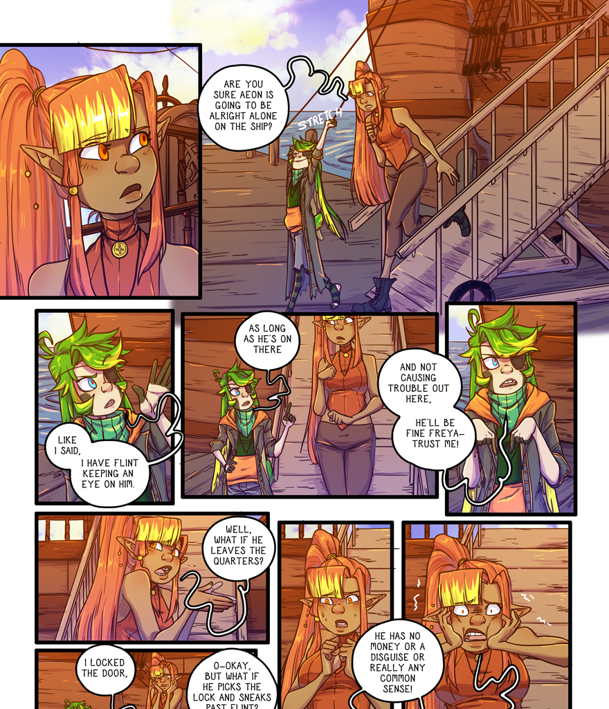 The Thief's Heir - Episode 222, Page 1: 04::200