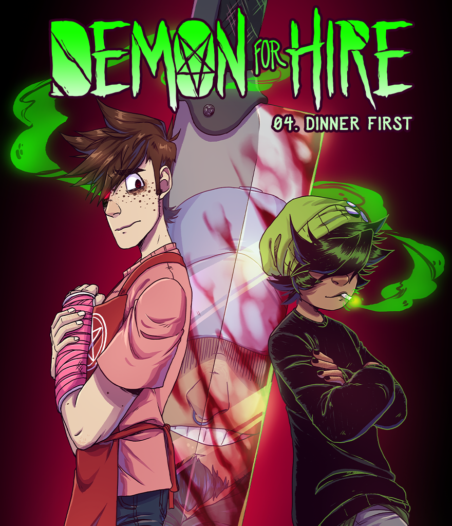Demon for Hire - Episode 146, Page 1: Chapter 4 cover