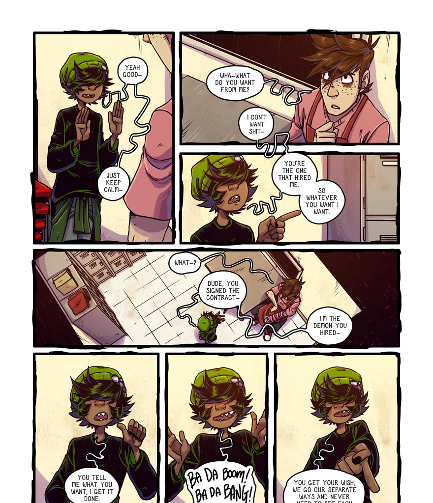 Demon for Hire - Episode 165, Page 1: 04.137
