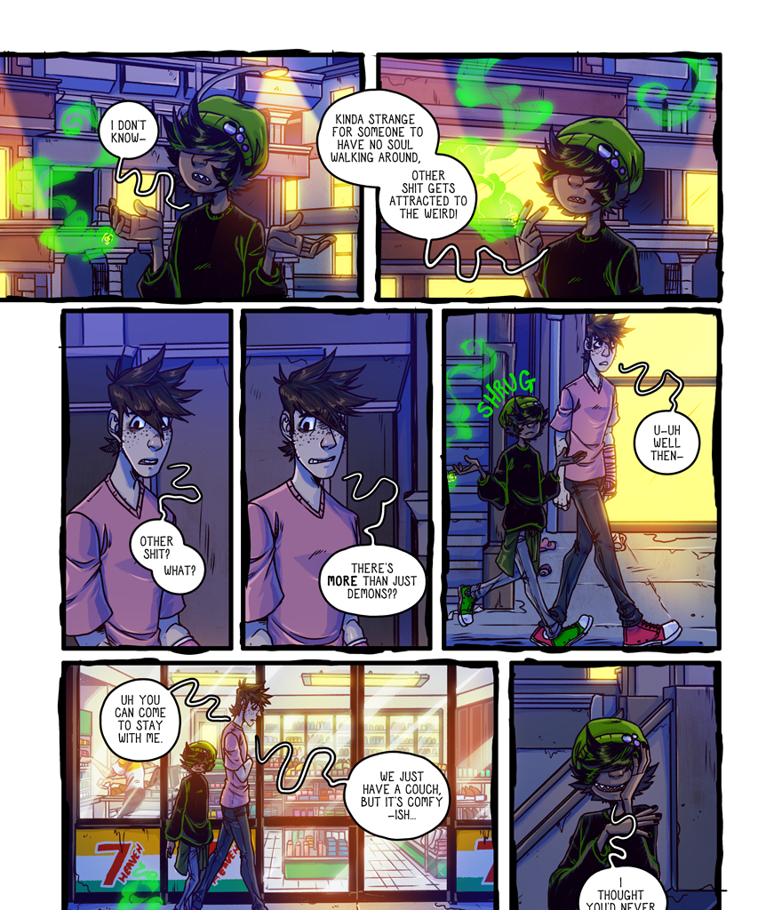 Demon for Hire - Episode 173, Page 1: 04.145