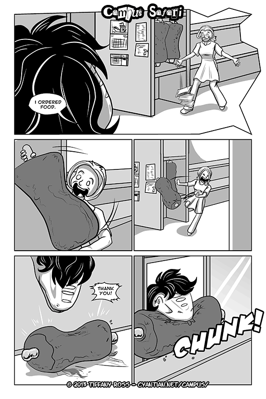 Campus Safari - Episode 43, Page 1: 2013-03-25-Campus-Safari-Chapter-3-Page-4