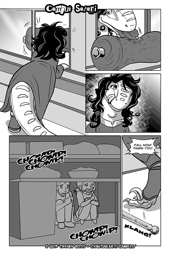 Campus Safari - Episode 44, Page 1: 2013-04-01-Campus-Safari-Chapter-3-Page-5