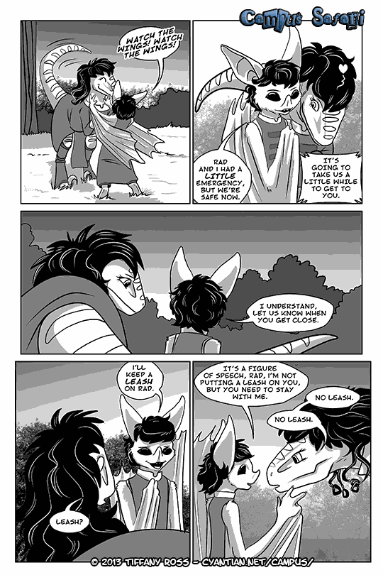 Campus Safari - Episode 51, Page 1: 2013-06-10-Campus-Safari-Chapter-3-Page-12