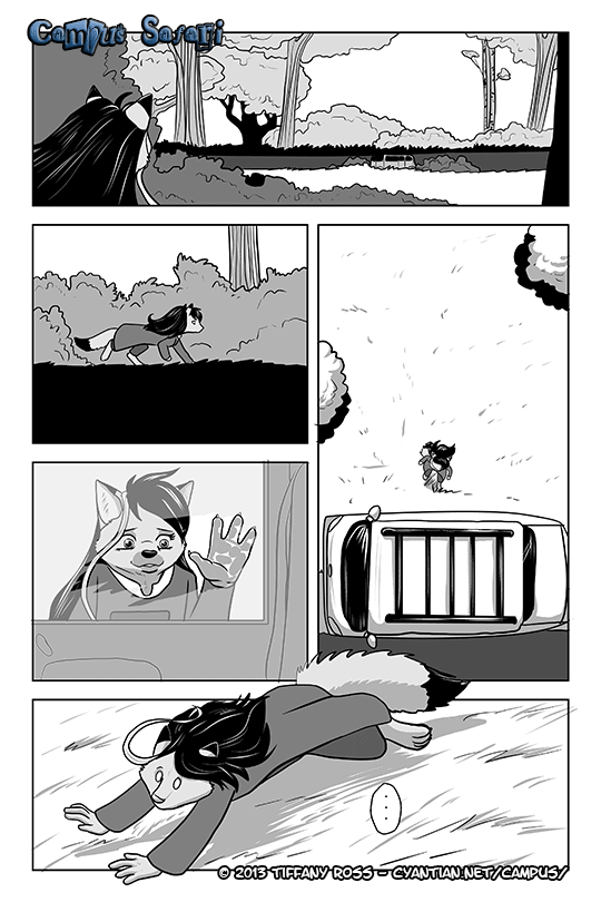 Campus Safari - Episode 52, Page 1: 2013-06-17-Campus-Safari-Chapter-3-Page-13