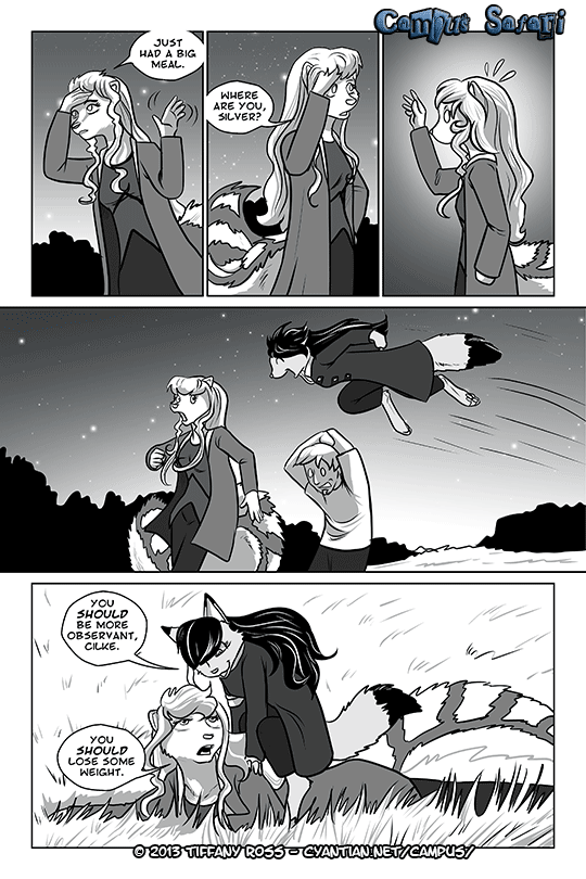 Campus Safari - Episode 58, Page 1: 2013-07-29-Campus-Safari-Chapter-4-Page-3