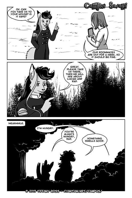 Campus Safari - Episode 60, Page 1: 2013-08-12-Campus-Safari-Chapter-4-Page-5