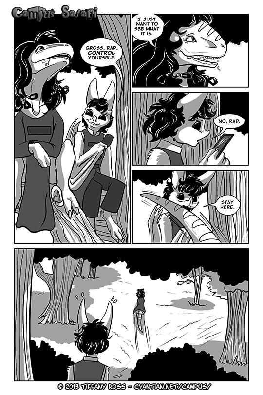 Campus Safari - Episode 61, Page 1: 2013-08-26-Campus-Safari-Chapter-4-Page-6