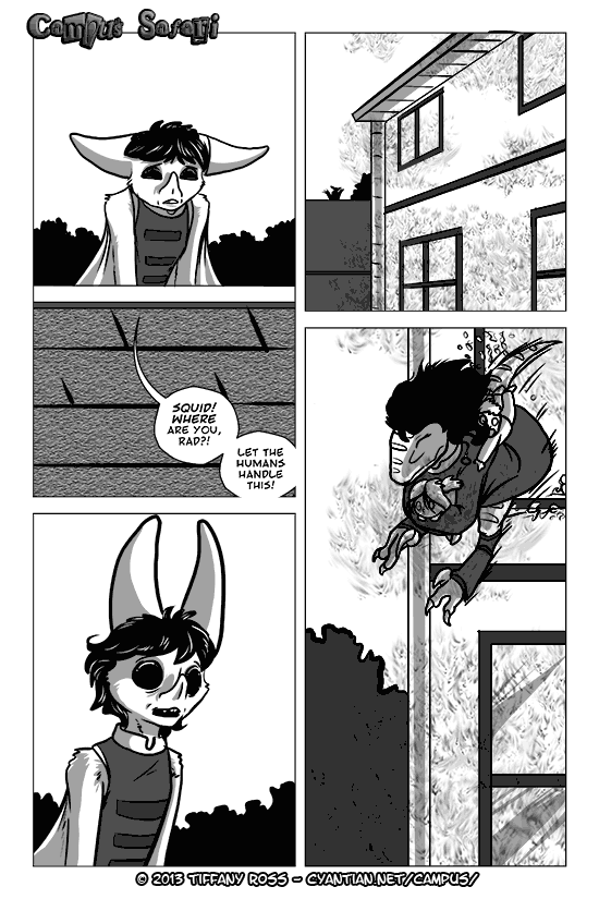 Campus Safari - Episode 63, Page 1: 2013-09-16-Campus-Safari-Chapter-4-Page-8