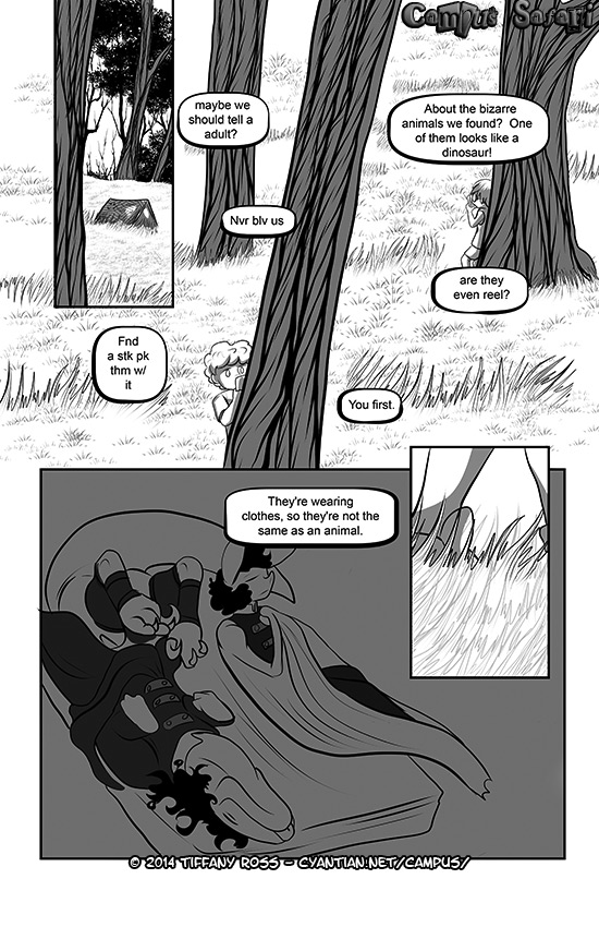 Campus Safari - Episode 71, Page 10: Chapter 7