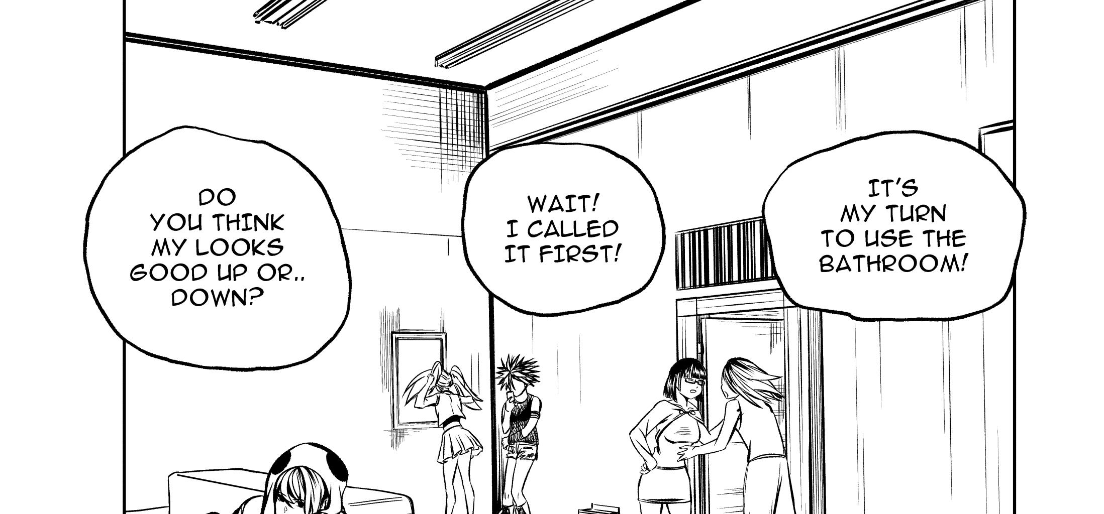 Death of a Crescent Moon - Episode 3, Page 1: Chapter 3: The Guard