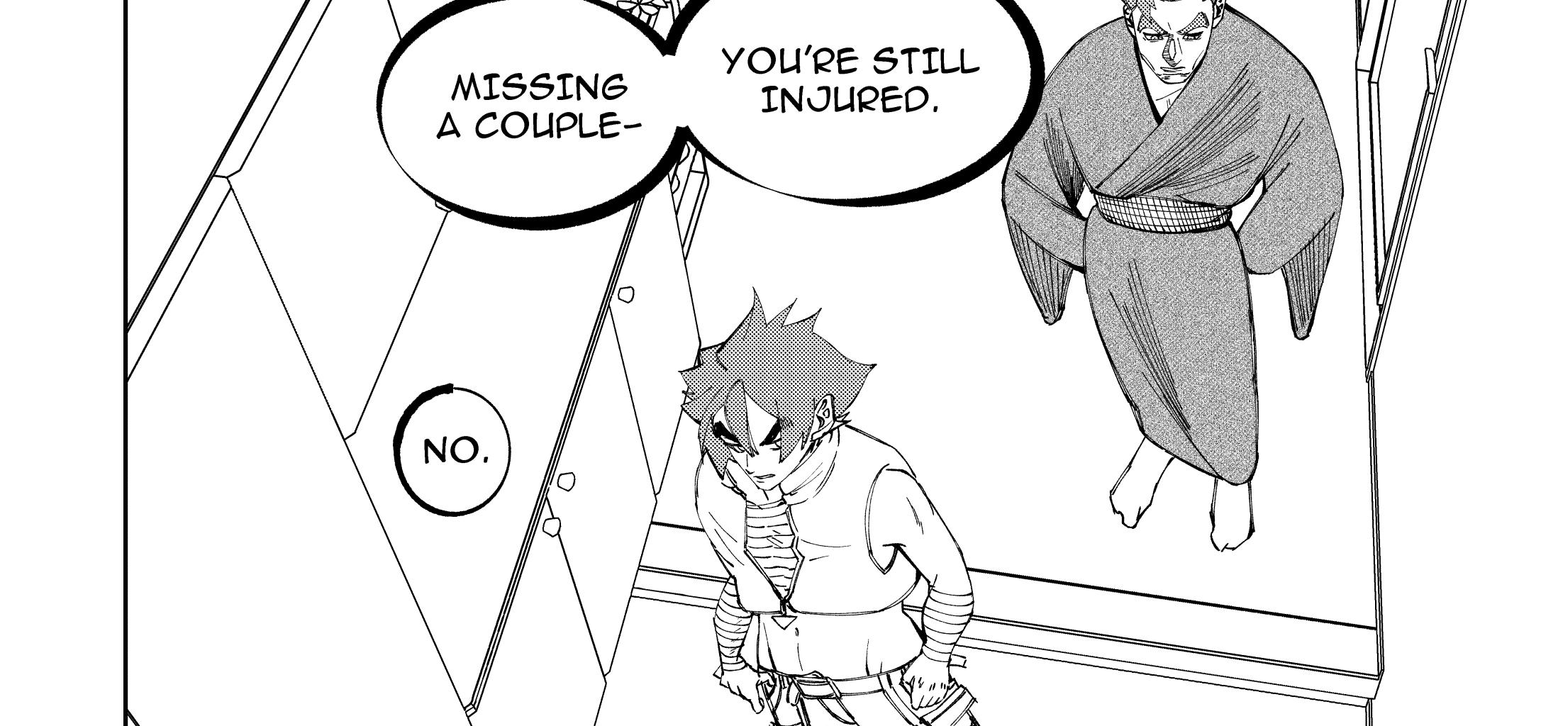 Death of a Crescent Moon - Episode 3, Page 2: Chapter 3: The Guard