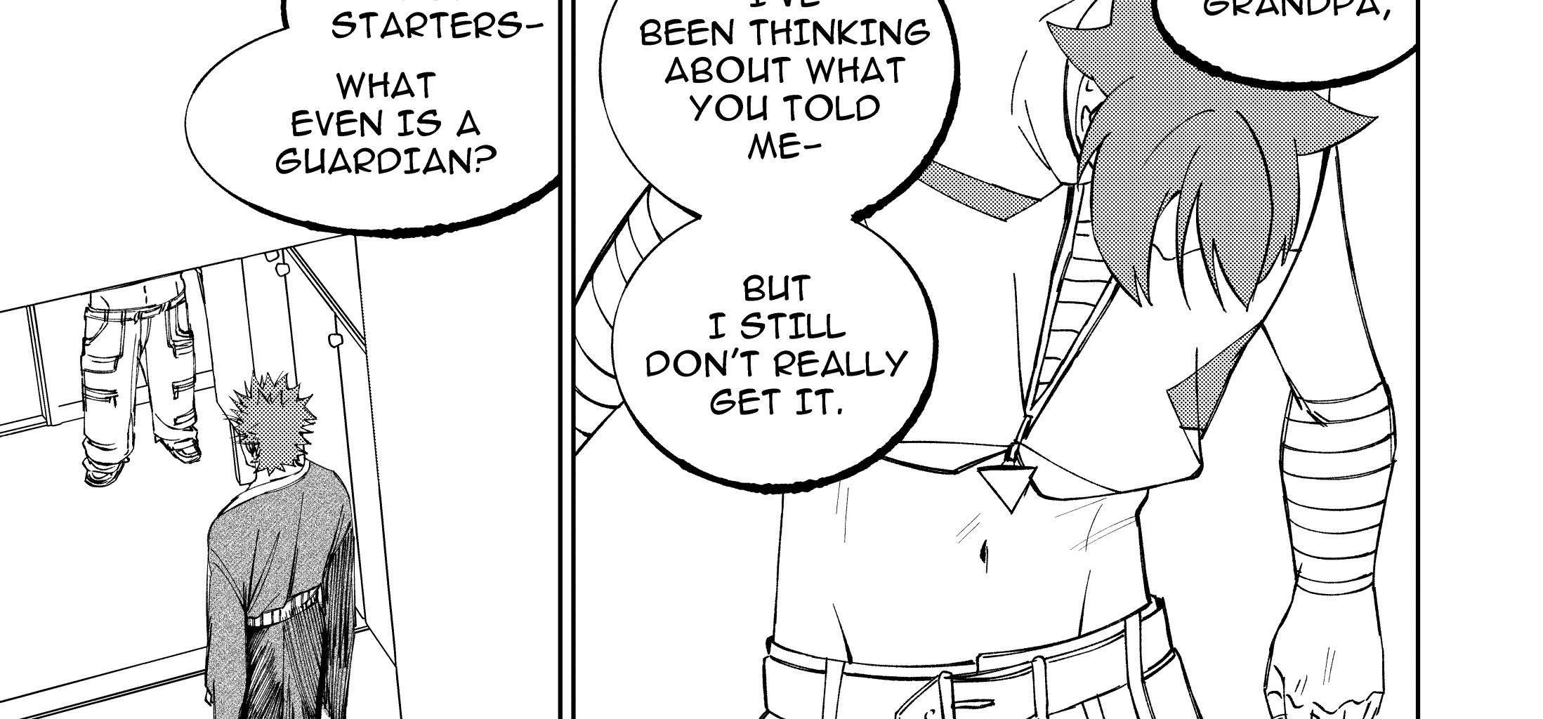 Death of a Crescent Moon - Episode 3, Page 3: Chapter 3: The Guard