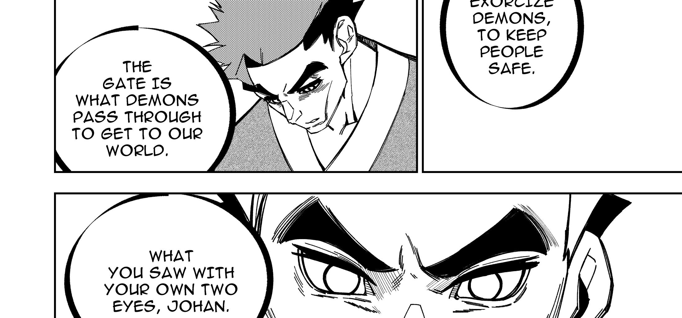 Death of a Crescent Moon - Episode 3, Page 4: Chapter 3: The Guard