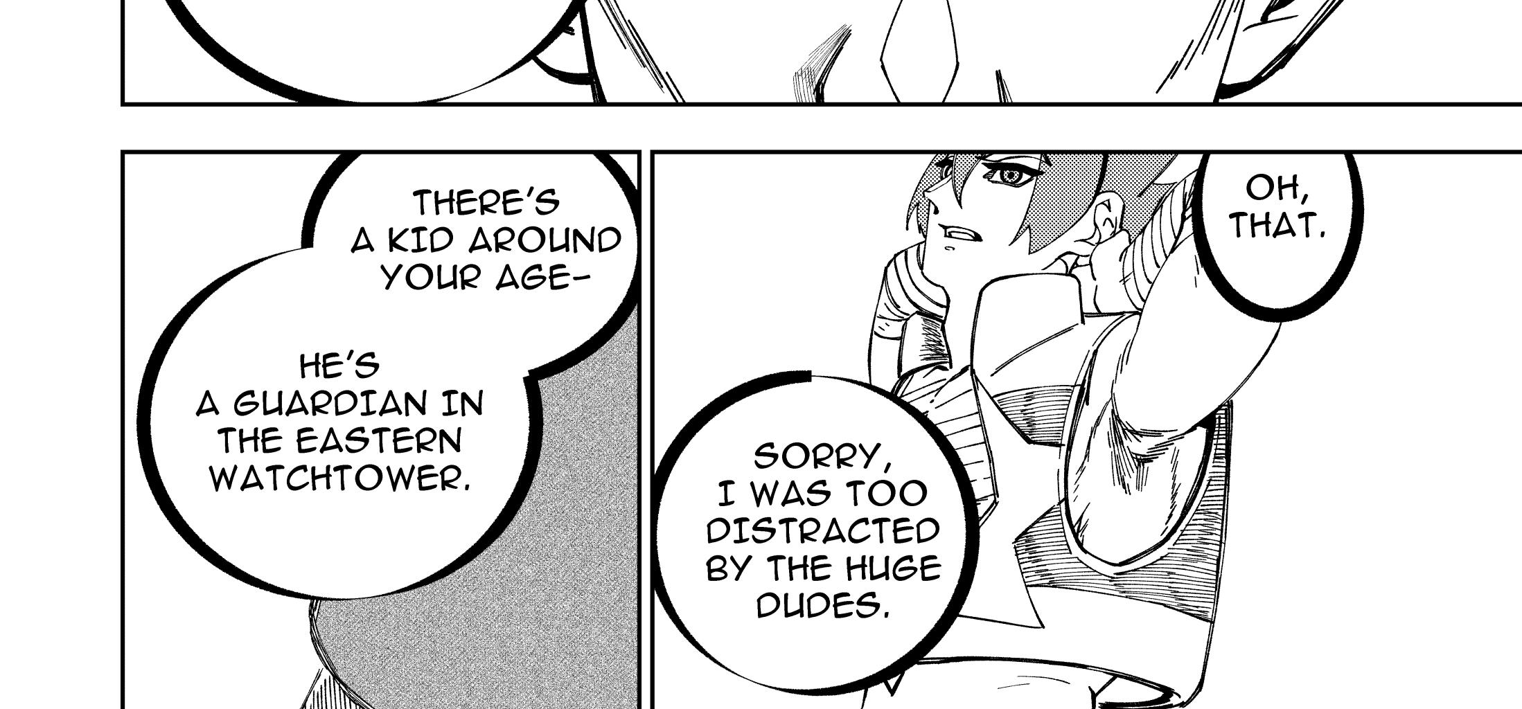 Death of a Crescent Moon - Episode 3, Page 4: Chapter 3: The Guard