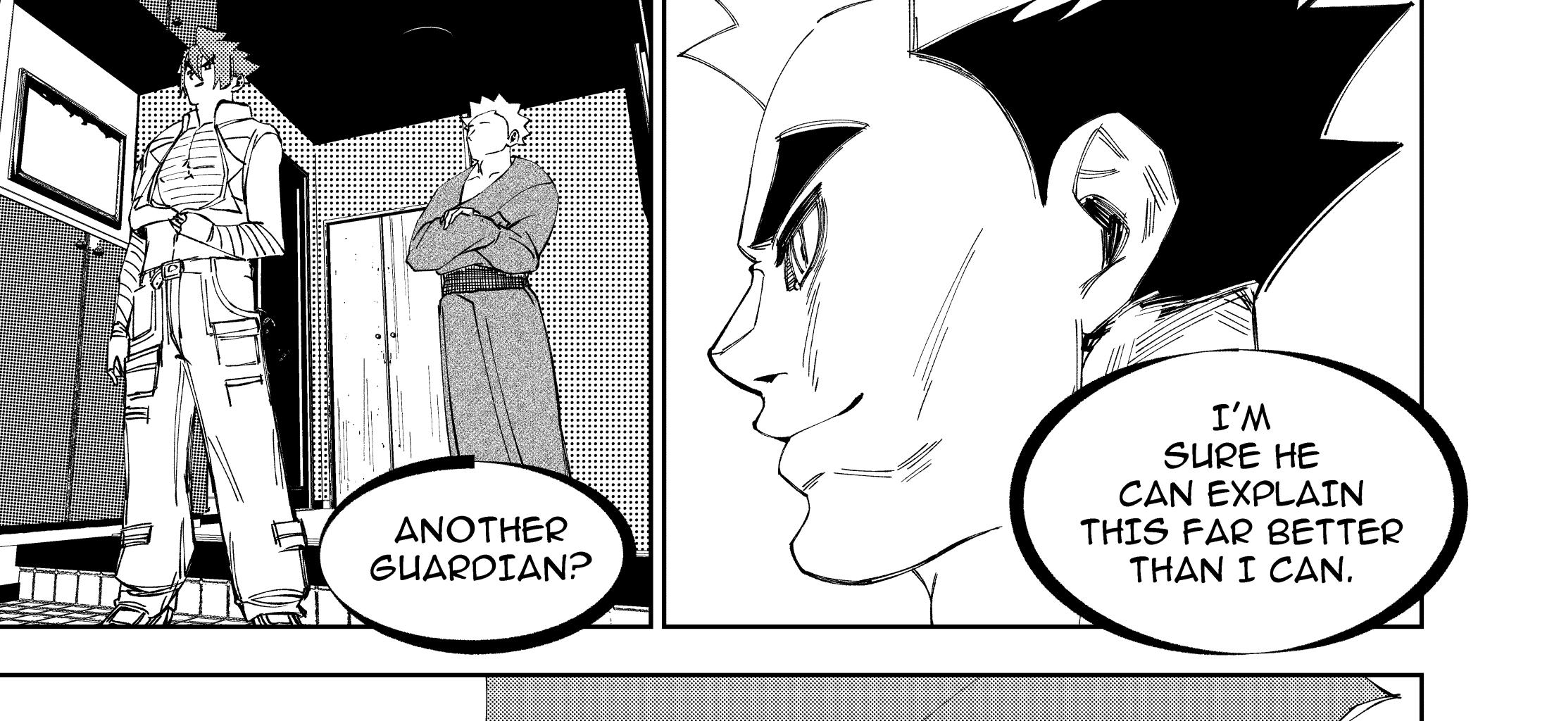 Death of a Crescent Moon - Episode 3, Page 5: Chapter 3: The Guard