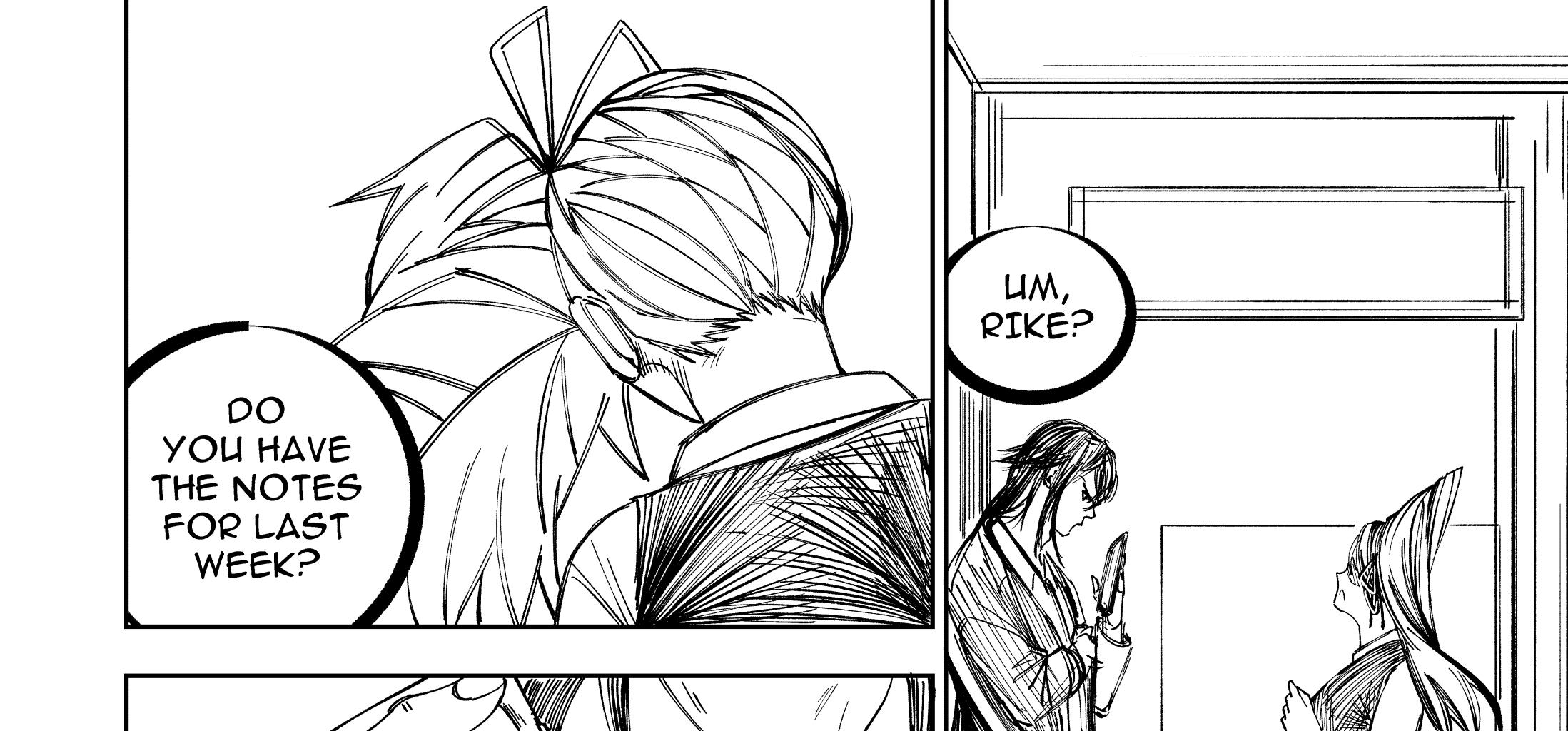 Death of a Crescent Moon - Episode 3, Page 6: Chapter 3: The Guard