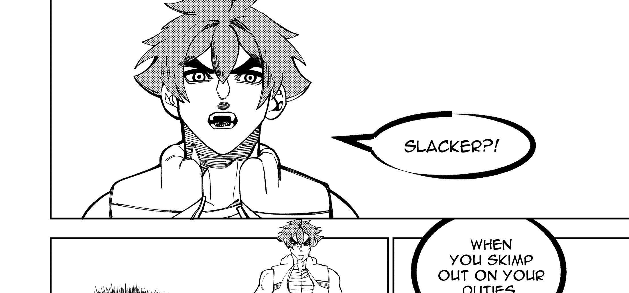 Death of a Crescent Moon - Episode 3, Page 8: Chapter 3: The Guard