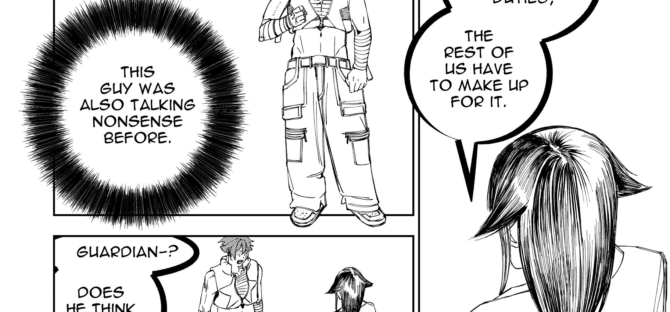 Death of a Crescent Moon - Episode 3, Page 8: Chapter 3: The Guard