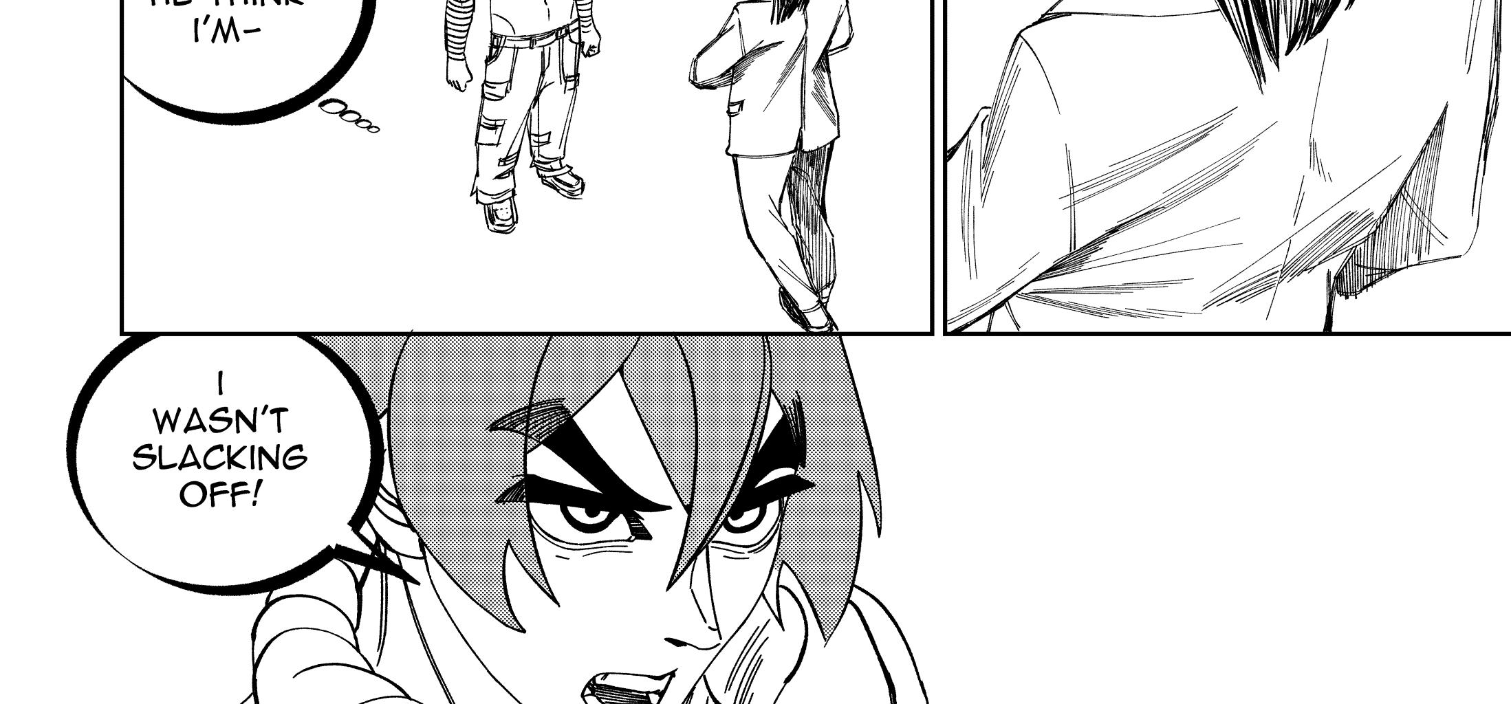 Death of a Crescent Moon - Episode 3, Page 8: Chapter 3: The Guard