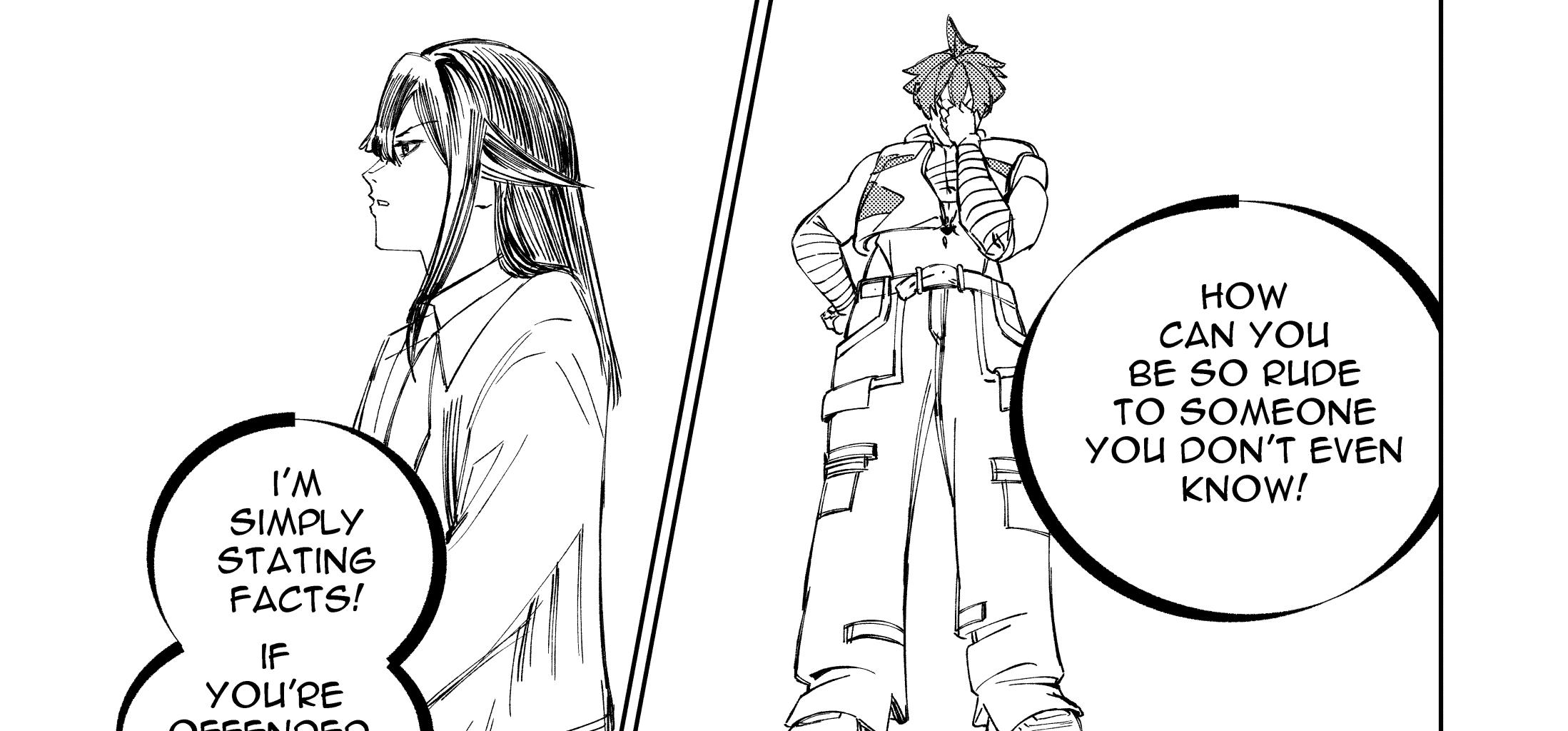 Death of a Crescent Moon - Episode 3, Page 9: Chapter 3: The Guard