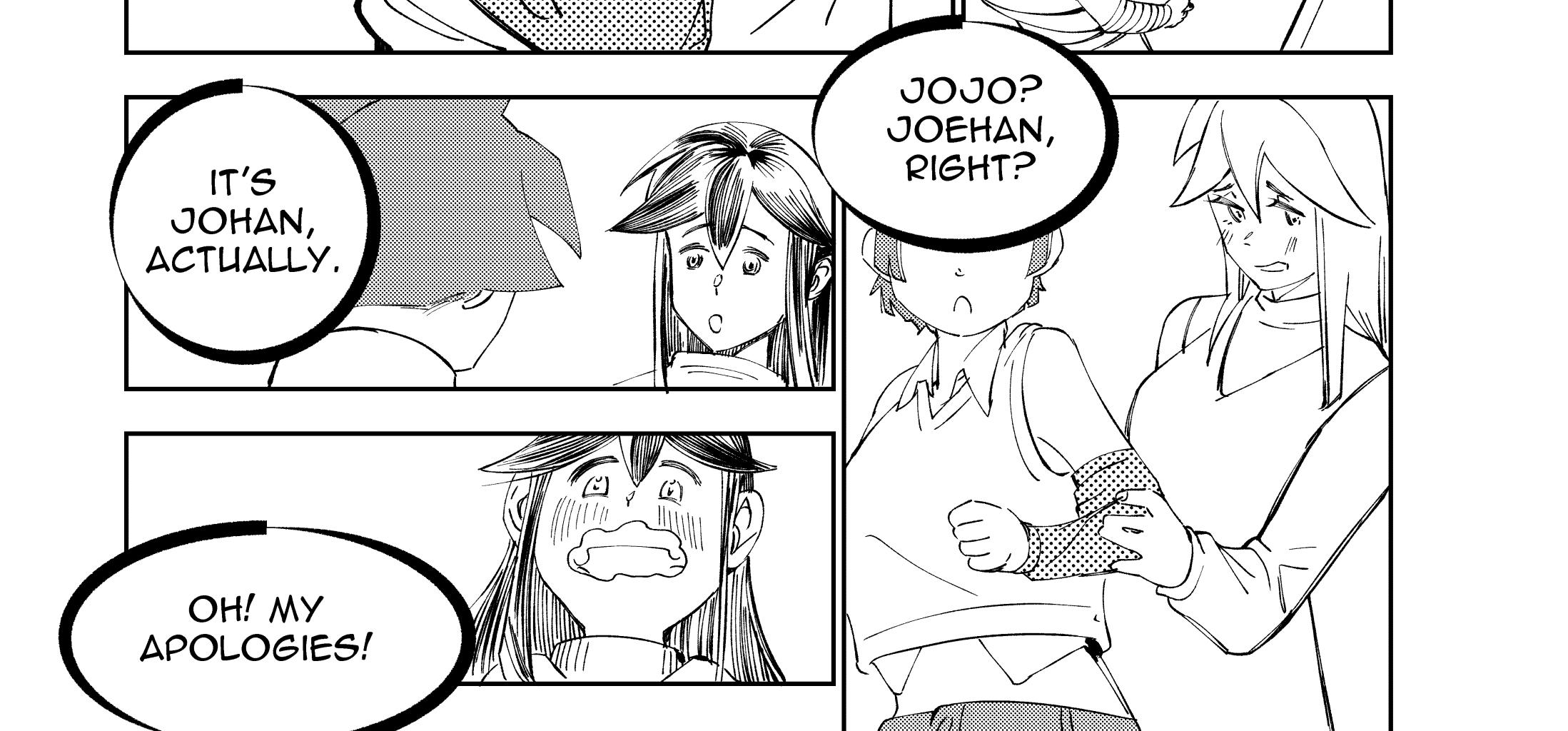 Death of a Crescent Moon - Episode 3, Page 10: Chapter 3: The Guard