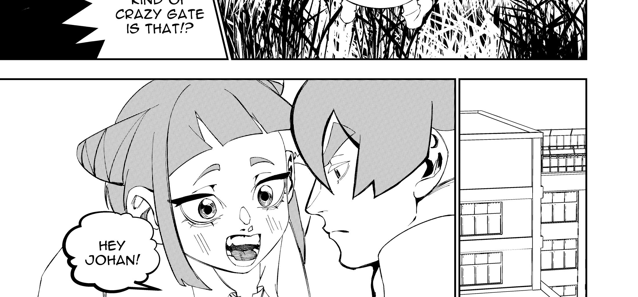 Death of a Crescent Moon - Episode 3, Page 13: Chapter 3: The Guard