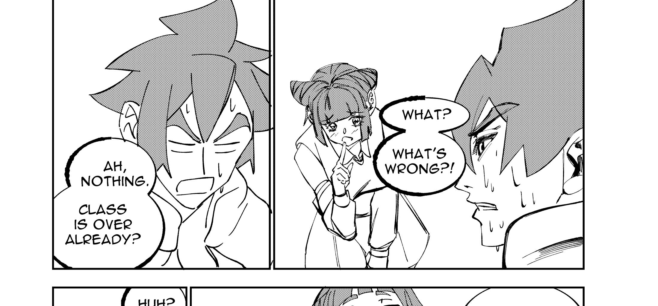 Death of a Crescent Moon - Episode 3, Page 14: Chapter 3: The Guard