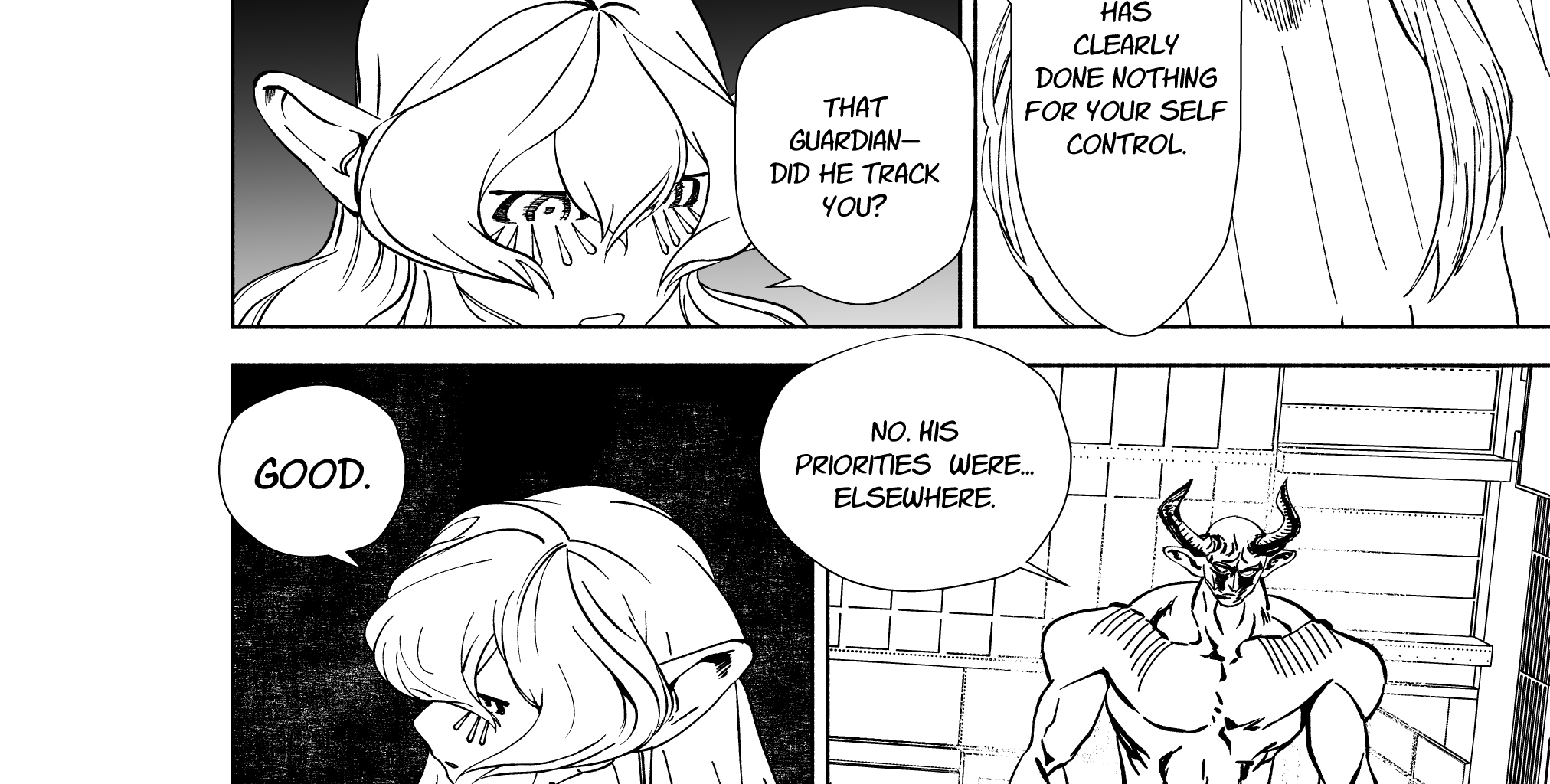 Death of a Crescent Moon - Episode 4, Page 1: Chapter 4: Forest Fire