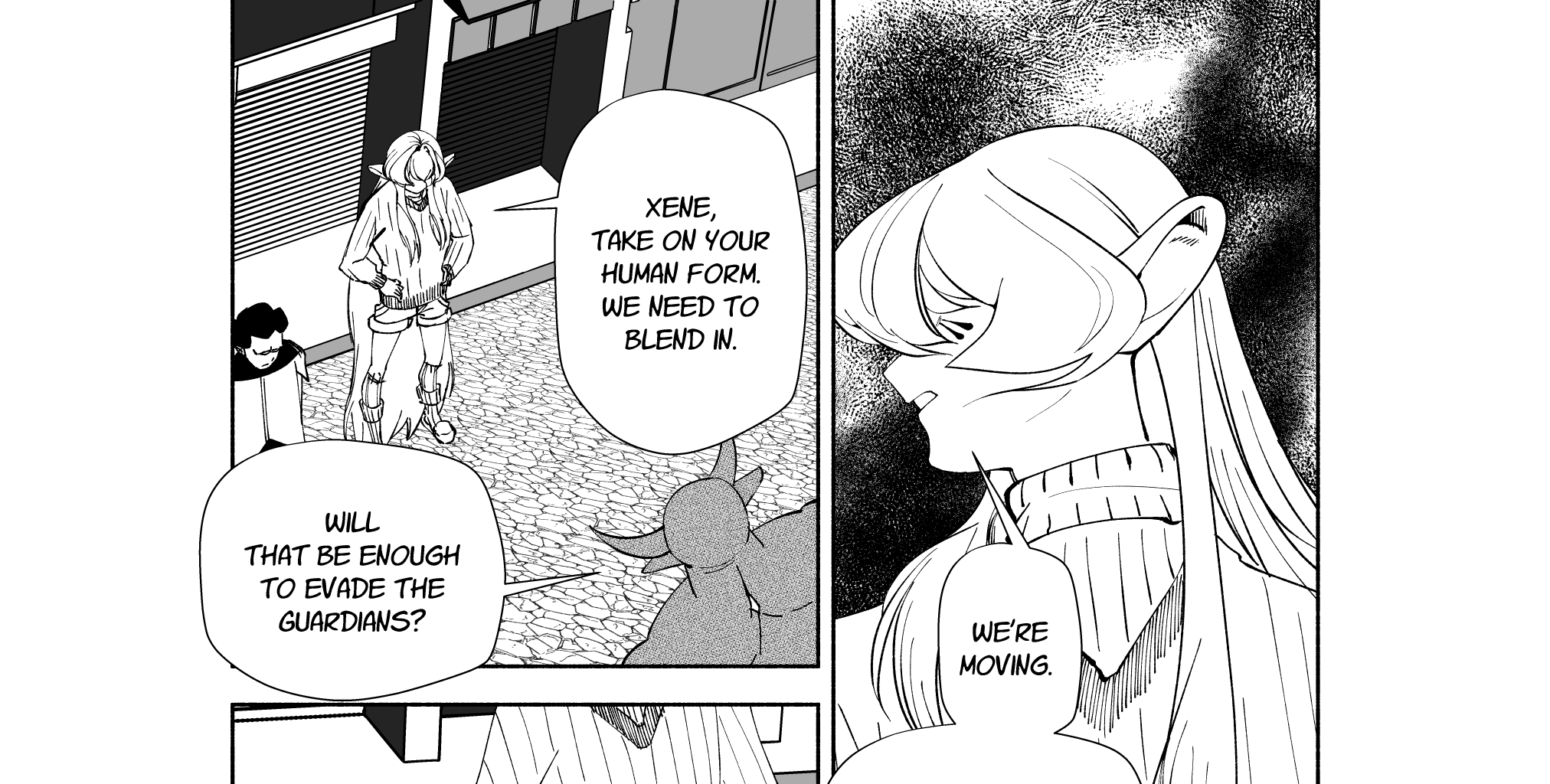 Death of a Crescent Moon - Episode 4, Page 3: Chapter 4: Forest Fire