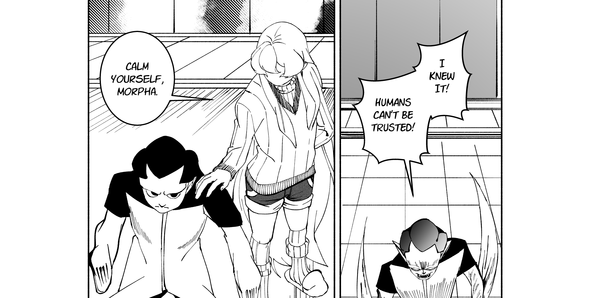 Death of a Crescent Moon - Episode 4, Page 7: Chapter 4: Forest Fire