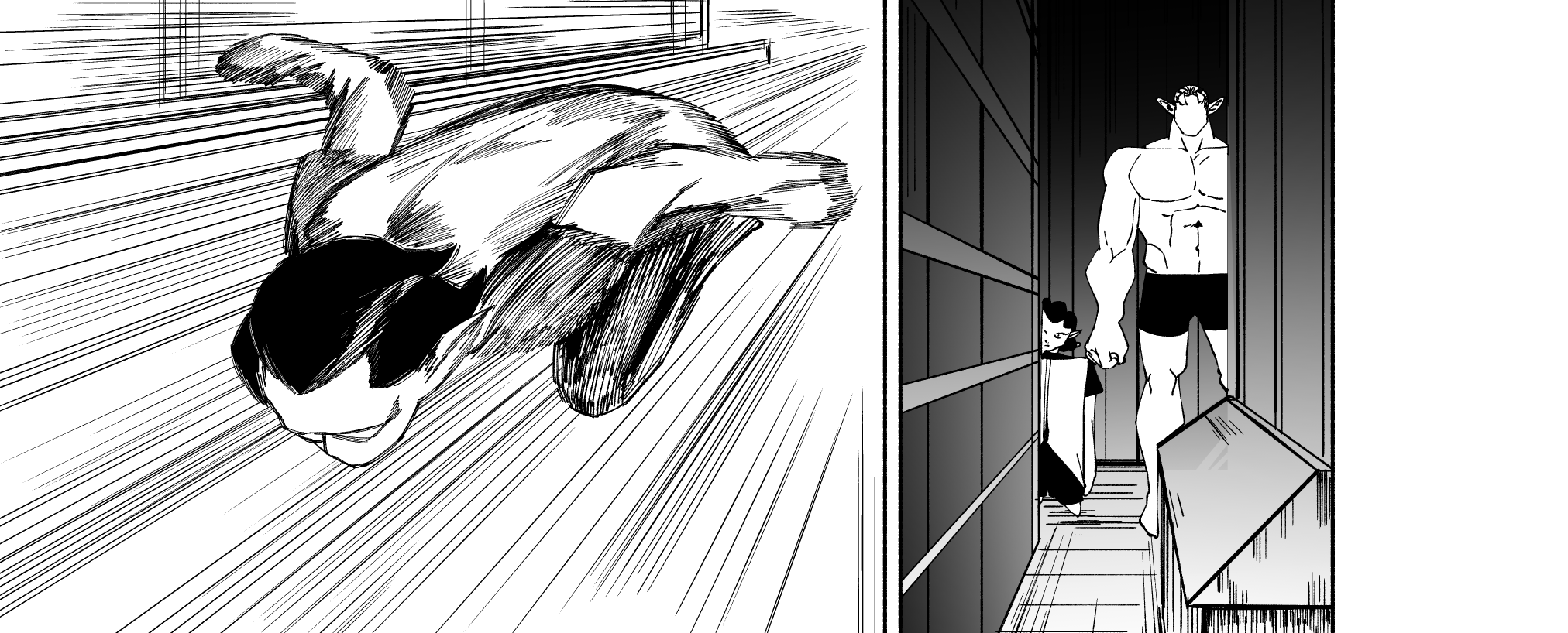 Death of a Crescent Moon - Episode 4, Page 8: Chapter 4: Forest Fire