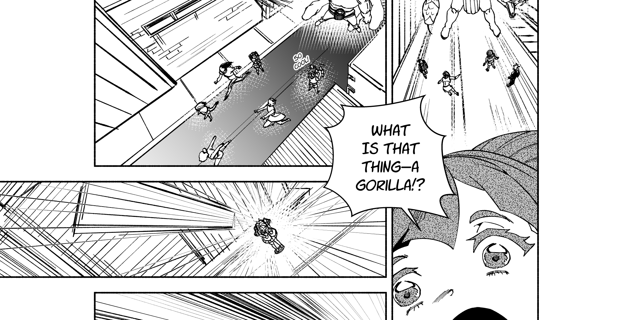 Death of a Crescent Moon - Episode 4, Page 10: Chapter 4: Forest Fire