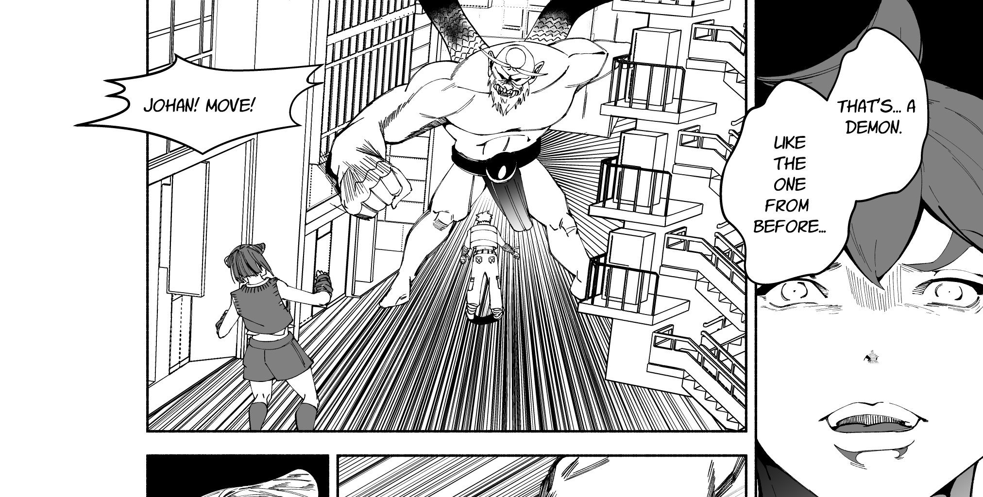 Death of a Crescent Moon - Episode 4, Page 13: Chapter 4: Forest Fire