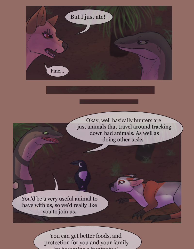 Unearthed Enmity - Episode 2, Page 8: Ch 2: Hunters