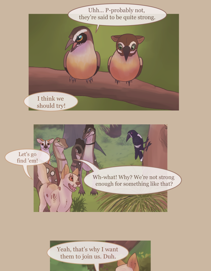 Unearthed Enmity - Episode 6, Page 3: Ch 6: Rumours