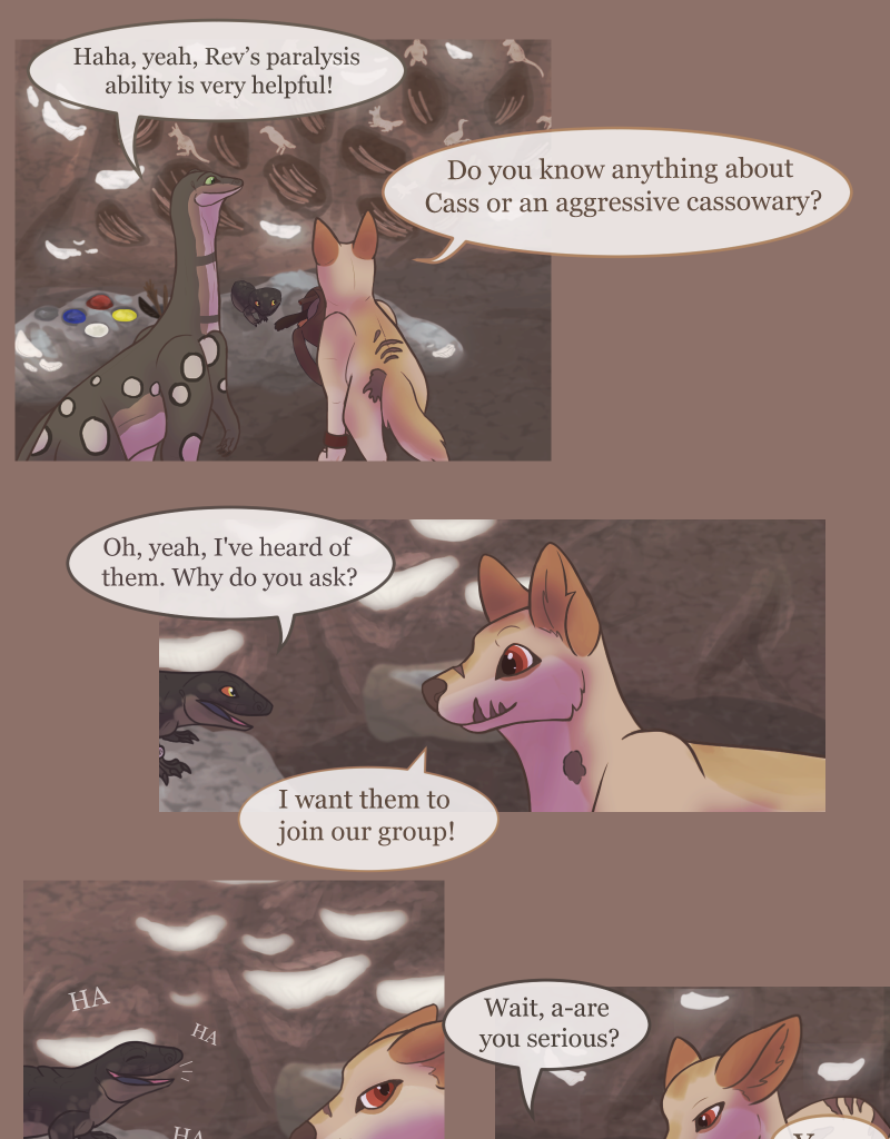 Unearthed Enmity - Episode 6, Page 8: Ch 6: Rumours