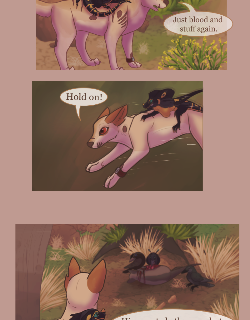 Unearthed Enmity - Episode 7, Page 1: Ch 7: The Cassowary